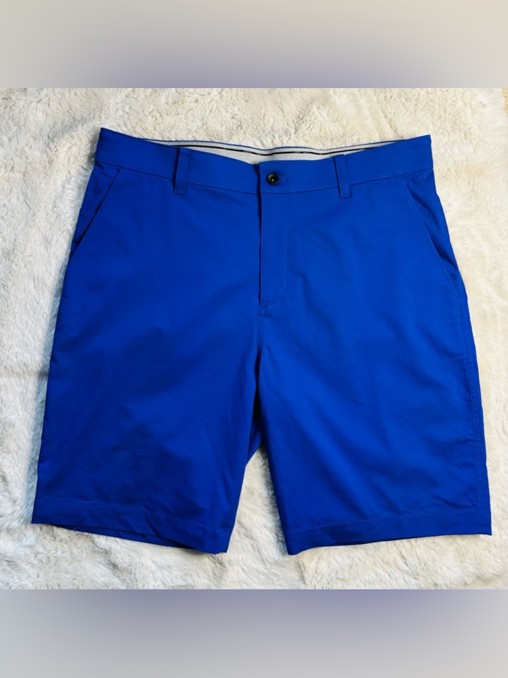 Nike Blue Golf 9” Inseam Shorts Size: 36